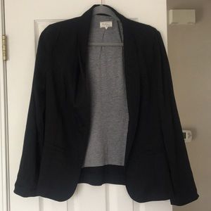 Knit Lou & grey blazer from loft